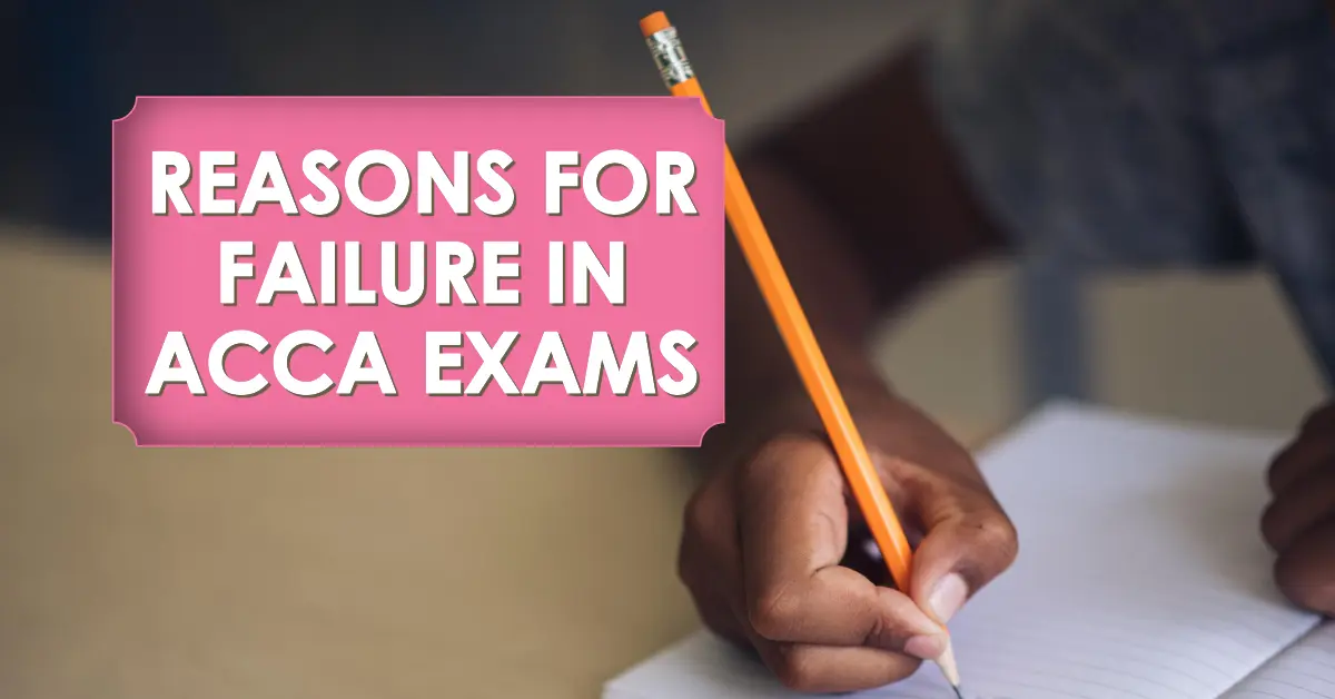 Overcoming Failure in ACCA Exams